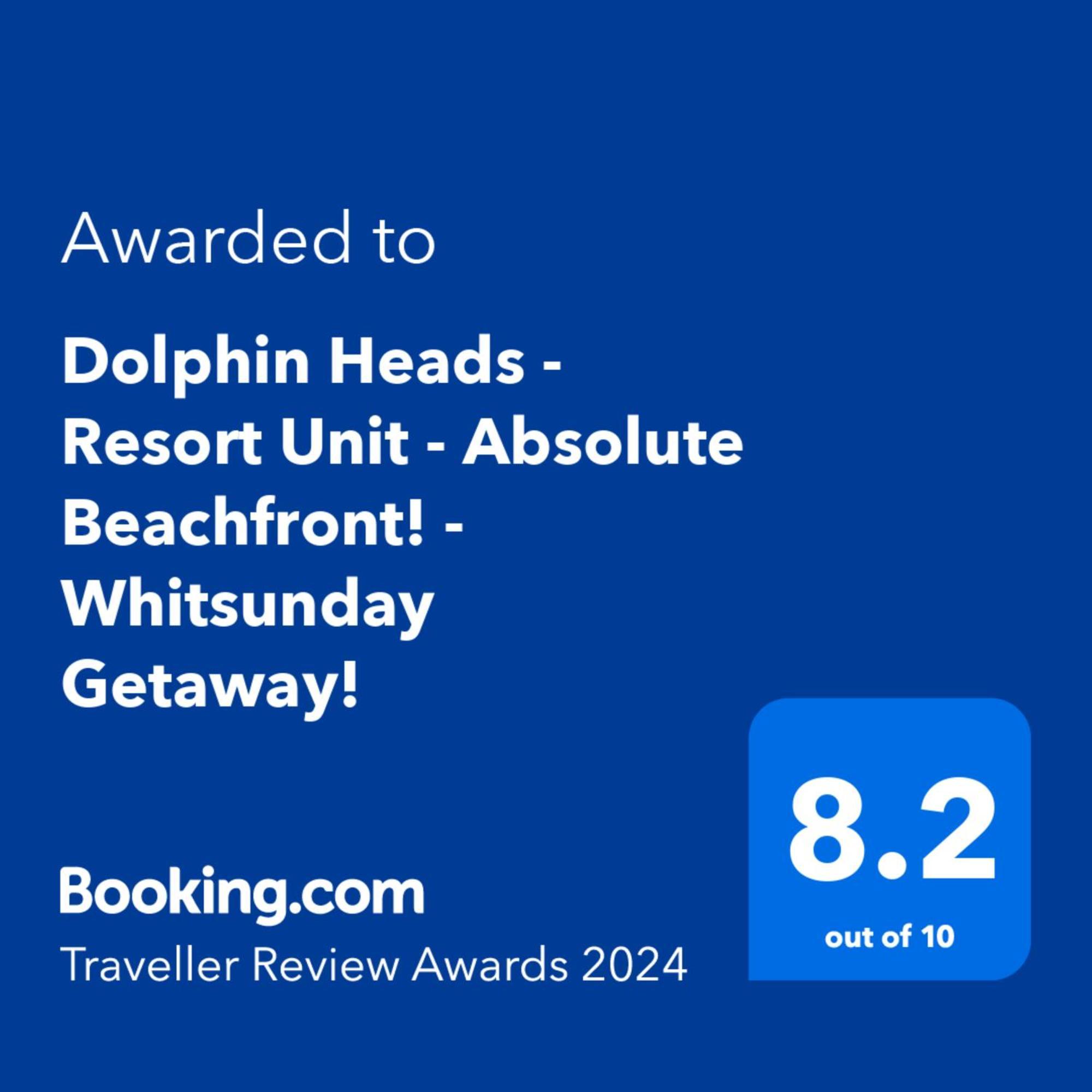 Dolphin Heads - Resort Unit - Absolute Beachfront! - Whitsunday Getaway! 麦凯 外观 照片
